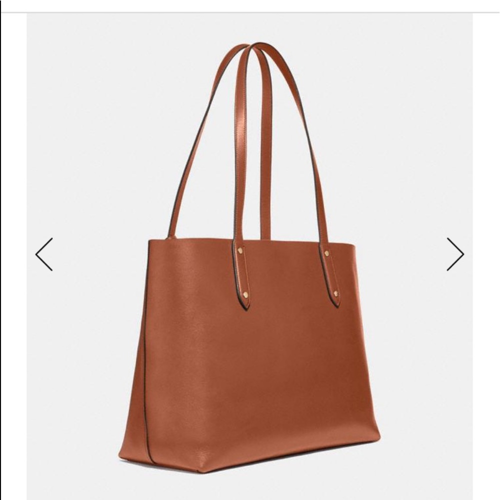 Coach Central Tote in Tan - Picture 4 of 5